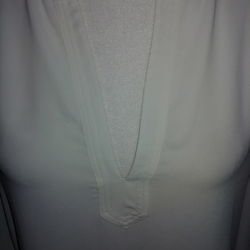 BCBGMaxAzria White Blouse - Picture 2 of 8